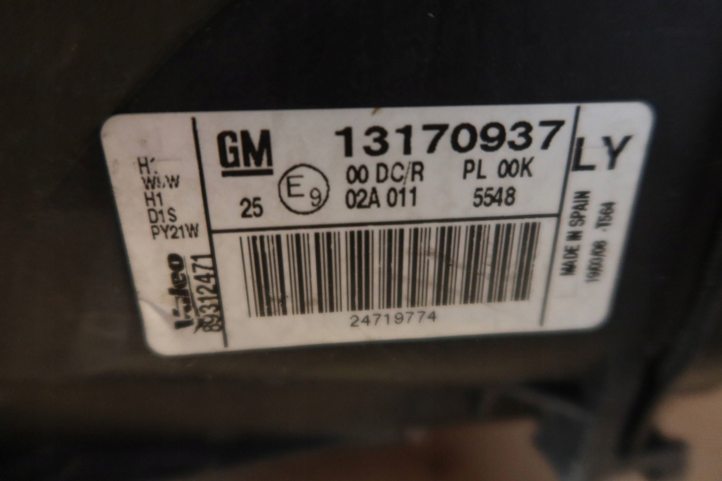 Frontscheinwerfer Opel Vectra 13170937 Bi-Xenon Links Scheinwerfer Headlight - Thumbnail 10