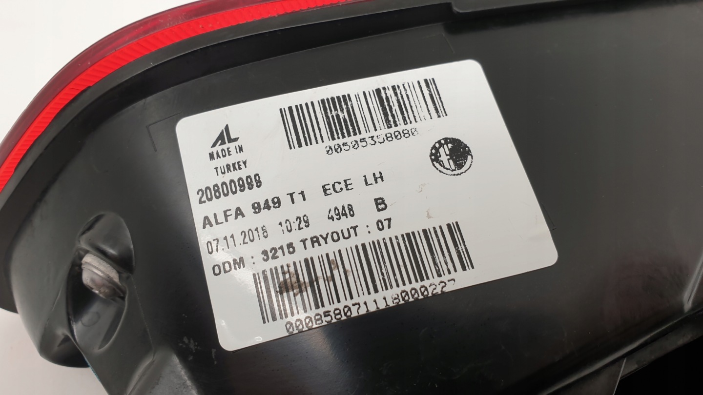 Alfa Romeo Stelvio Typ 949 Rückleuchte 00505358080 Rearlamp - Thumbnail 5