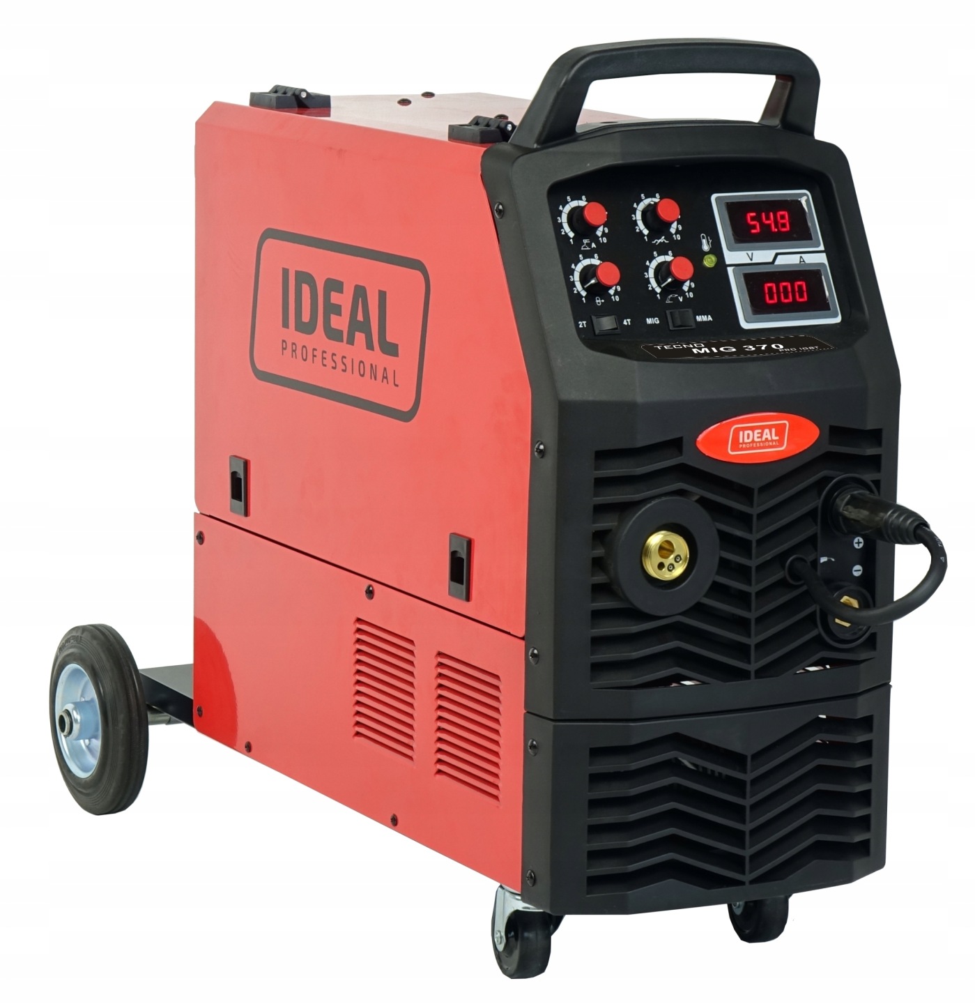 Spawarka IDEAL TECNO MIG 370 4x4 DIGITAL MMA 400V 370A PÓŁAUTOMAT 