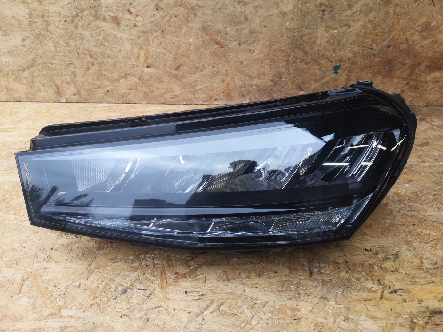 Frontscheinwerfer Skoda Fabia 6Y 6VB941015CR LED Links Scheinwerfer Headlight - Thumbnail 1