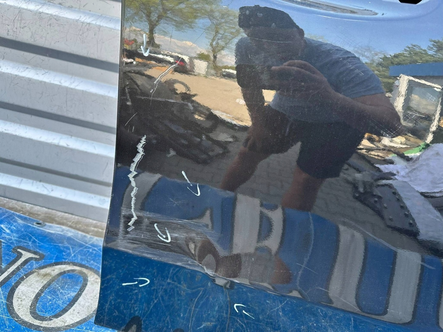 Mercedes-Benz GLC W253 Tür Vorne Rechts SUV Door A2547220800 - Thumbnail 7