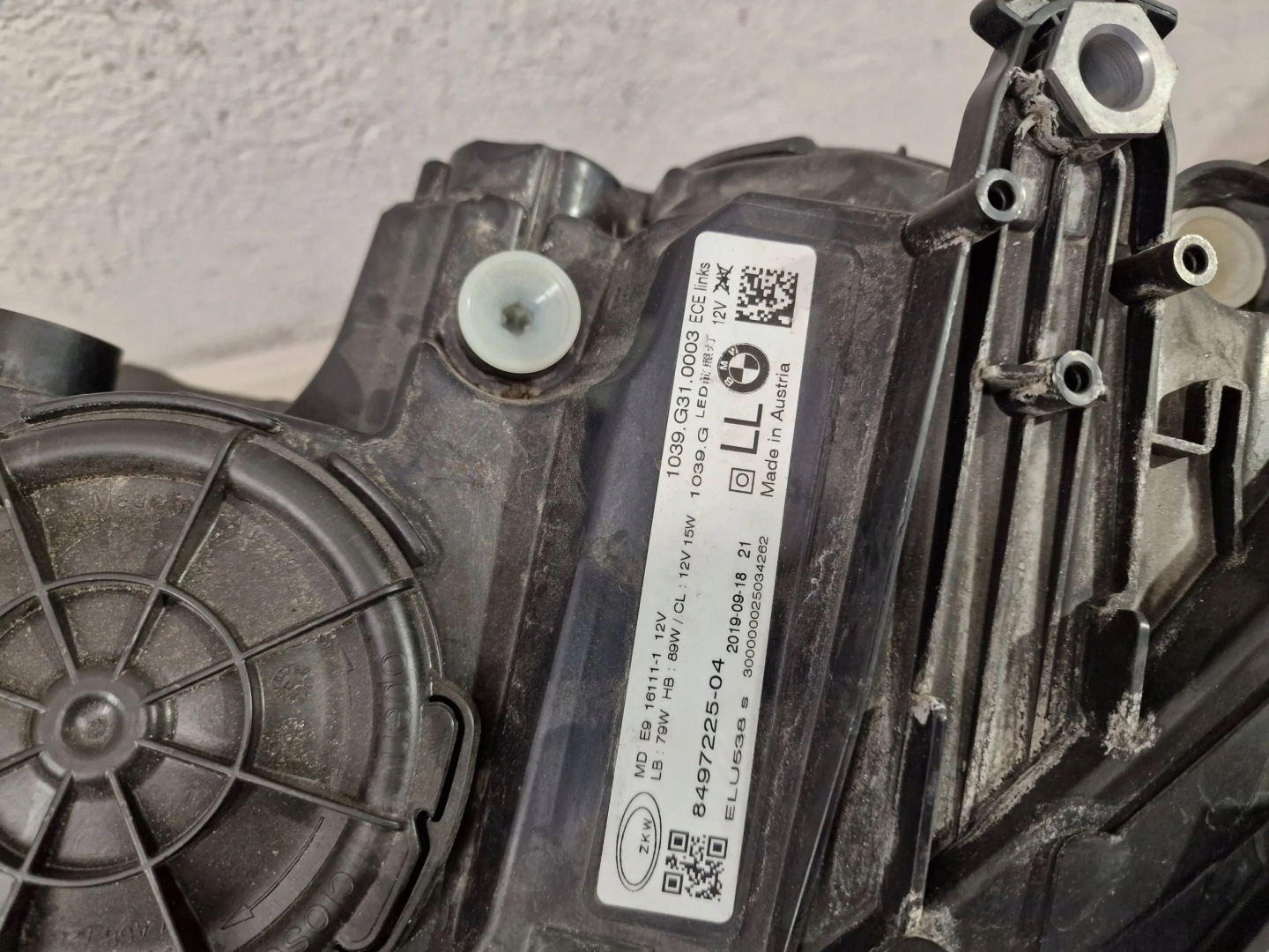 Frontscheinwerfer BMW 6 E64 8497225 LED ADAPTIVE Links Scheinwerfer Headlight - Thumbnail 12