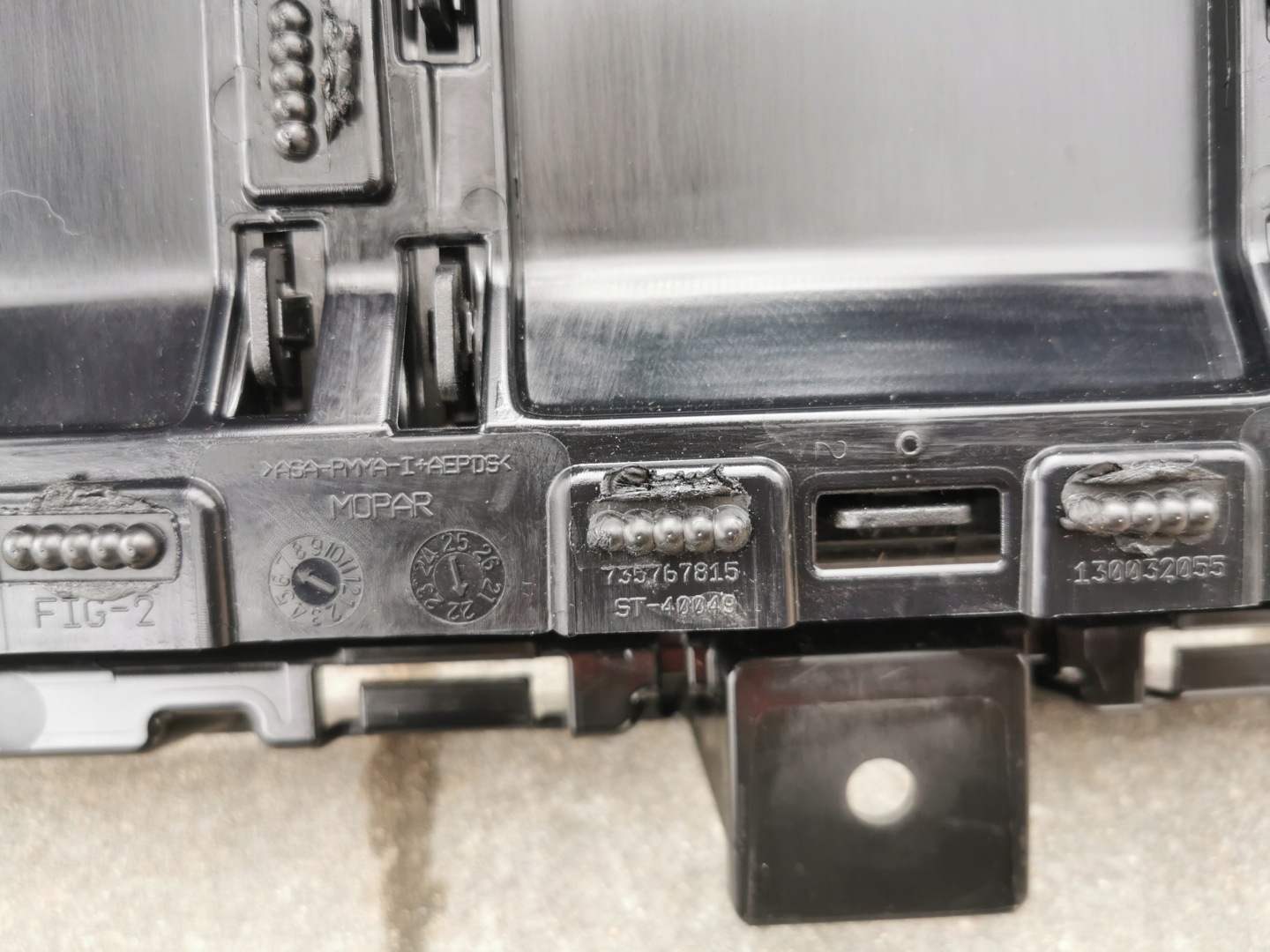 Jeep Avenger FH1 Kühlergrill FRONTGRILL Kühlergitter 73577062 - Thumbnail 10