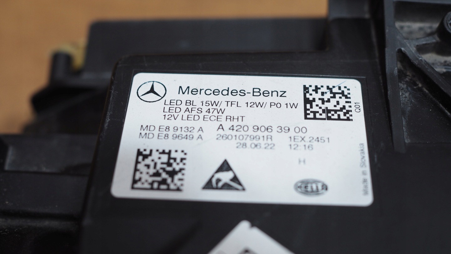Frontscheinwerfer Mercedes-Benz Citan W420 A4209063900 LED Rechts Headlight - Thumbnail 21