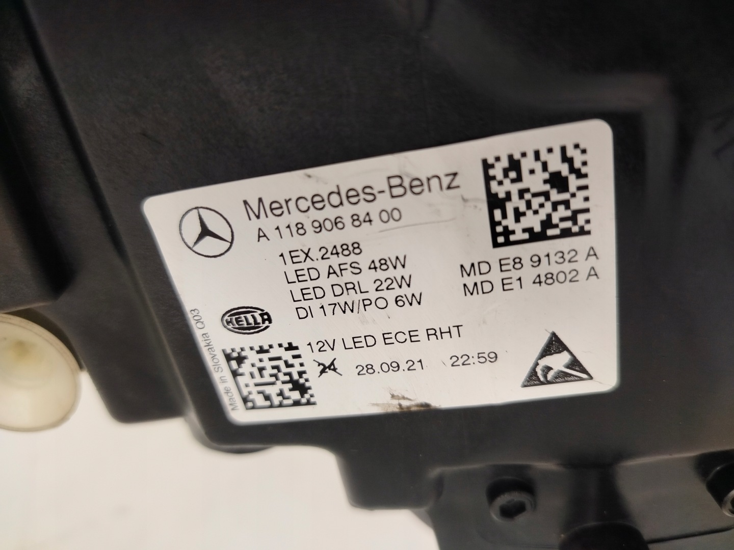 Frontscheinwerfer Mercedes-Benz CLA C118 A1189068400 High Performance LED Links Headlight - Thumbnail 9