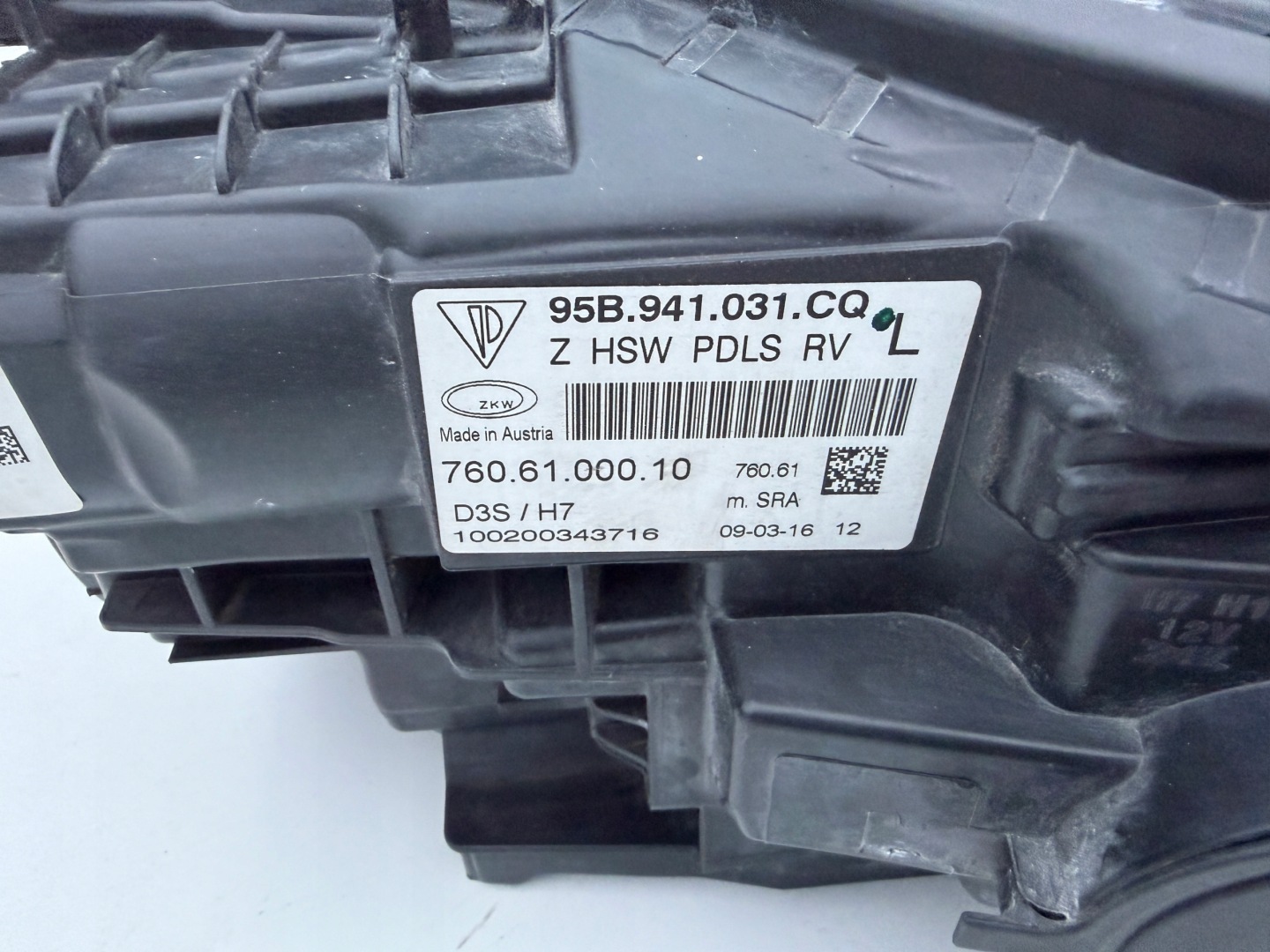 Frontscheinwerfer Porsche Macan 95B 95B941031CQ Bi-Xenon Links Headlight - Thumbnail 9