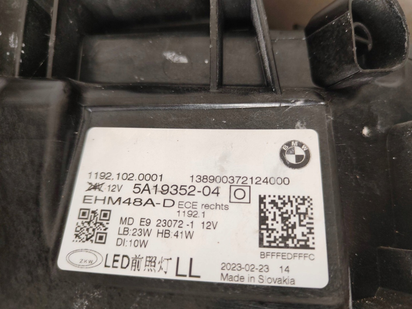 Frontscheinwerfer BMW 4 G22 5A19352 LED Links Scheinwerfer Headlight - Thumbnail 7