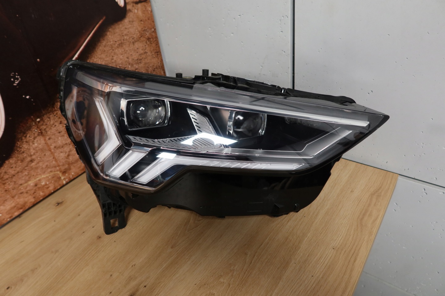 Frontscheinwerfer Audi Q3 83A941036 Matrix LED Rechts Scheinwerfer Headlight - Thumbnail 1