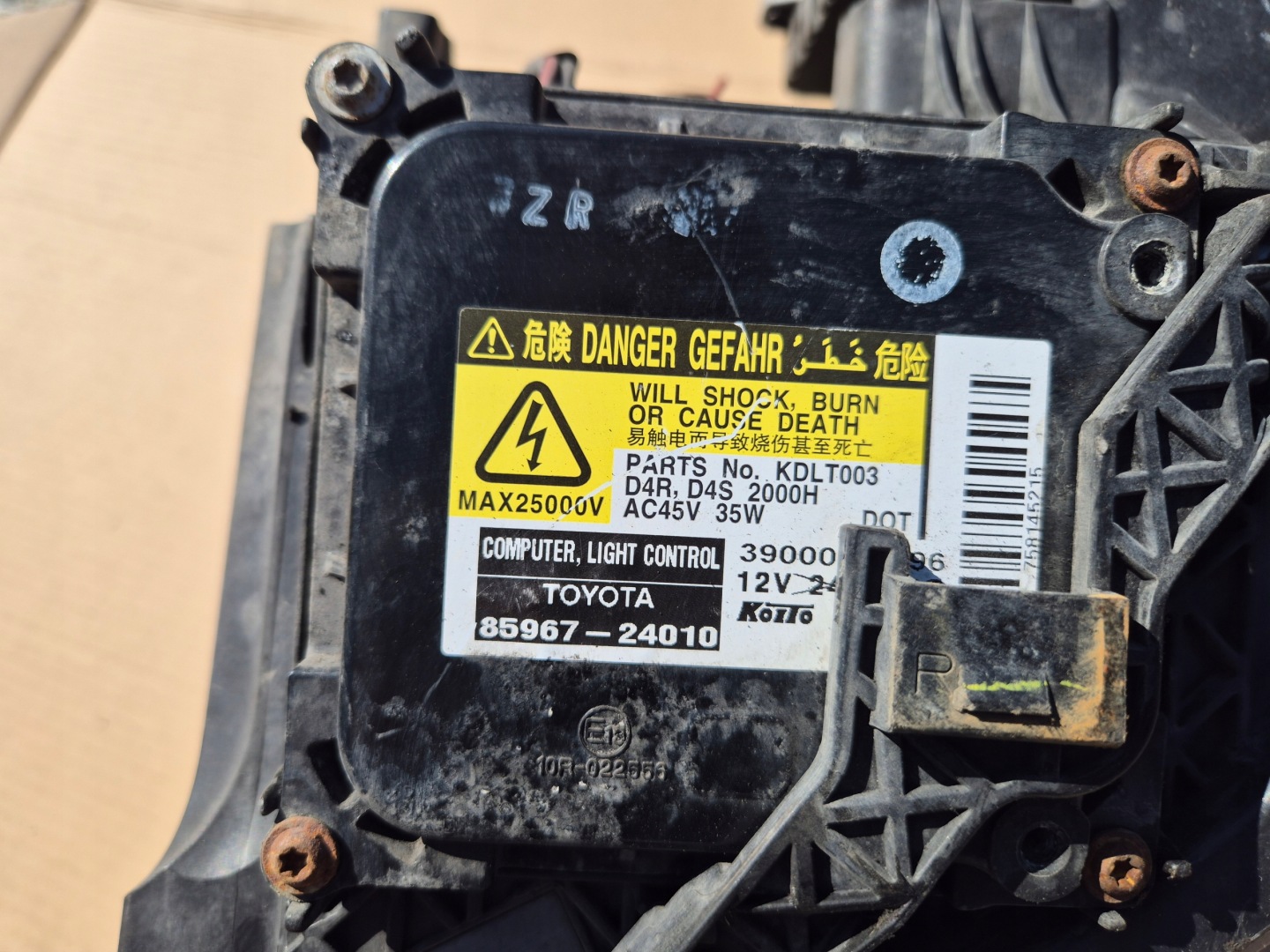 Frontscheinwerfer Toyota Avensis T25 Facelift LED Links Scheinwerfer Headlight - Thumbnail 12
