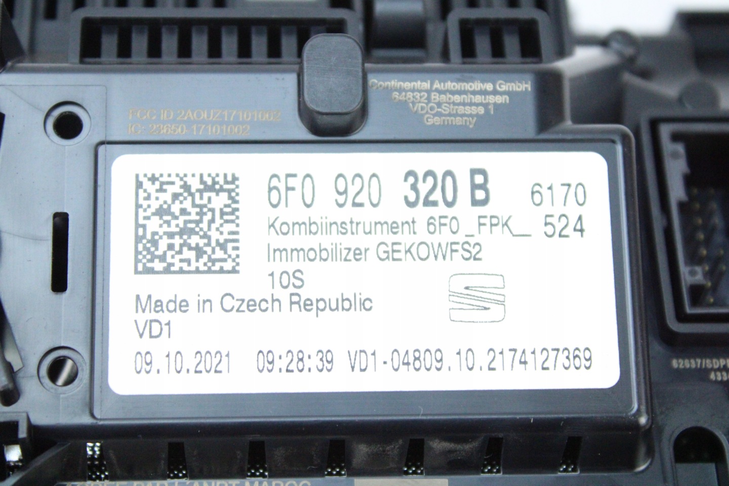 SEAT Tarraco 6F0 6F0920320BN Screen Kombiinstrument Tacho - Thumbnail 8