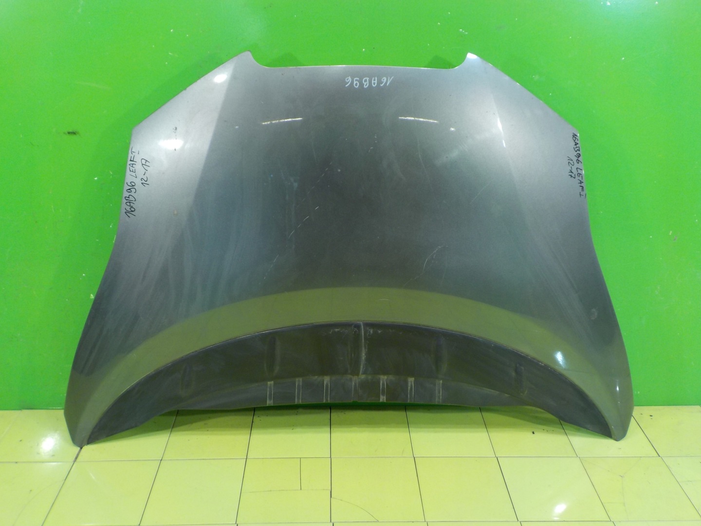Motorhaube Nissan Leaf ZE0 Bonnet MASKA16AB Hood - Thumbnail 1