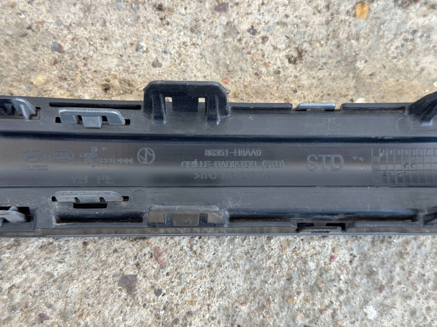 Kia Rio YB Kühlergrill FRONTGRILL Kühlergitter - Thumbnail 8
