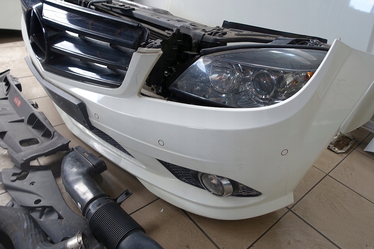 Motorhaube Mercedes-Benz C-Klasse W204 Bonnet Hood - Thumbnail 4