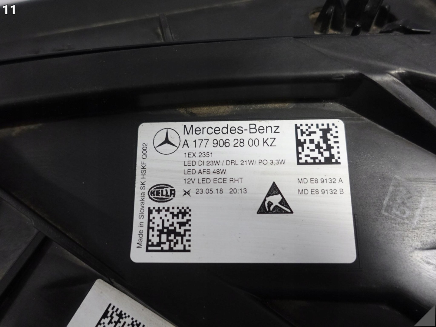 Frontscheinwerfer Mercedes-Benz A-Klasse W177 A1779062800 High Performance LED Rechts Headlight - Thumbnail 12
