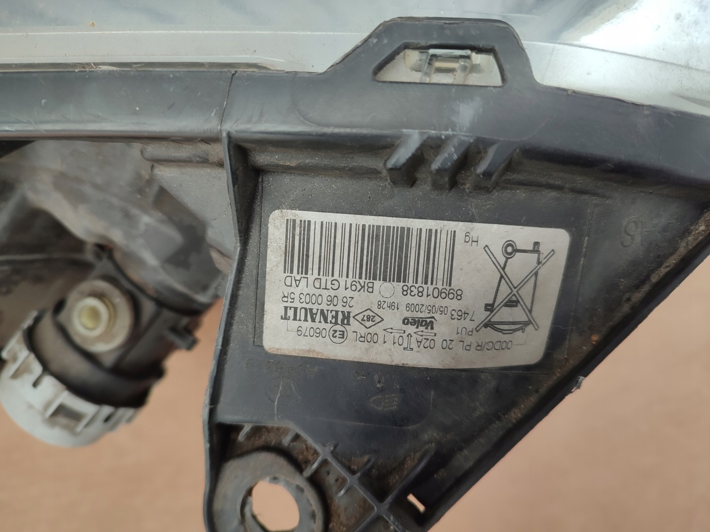 Frontscheinwerfer Renault Laguna BG 260600035R Bi-Xenon Links Headlight - Thumbnail 9