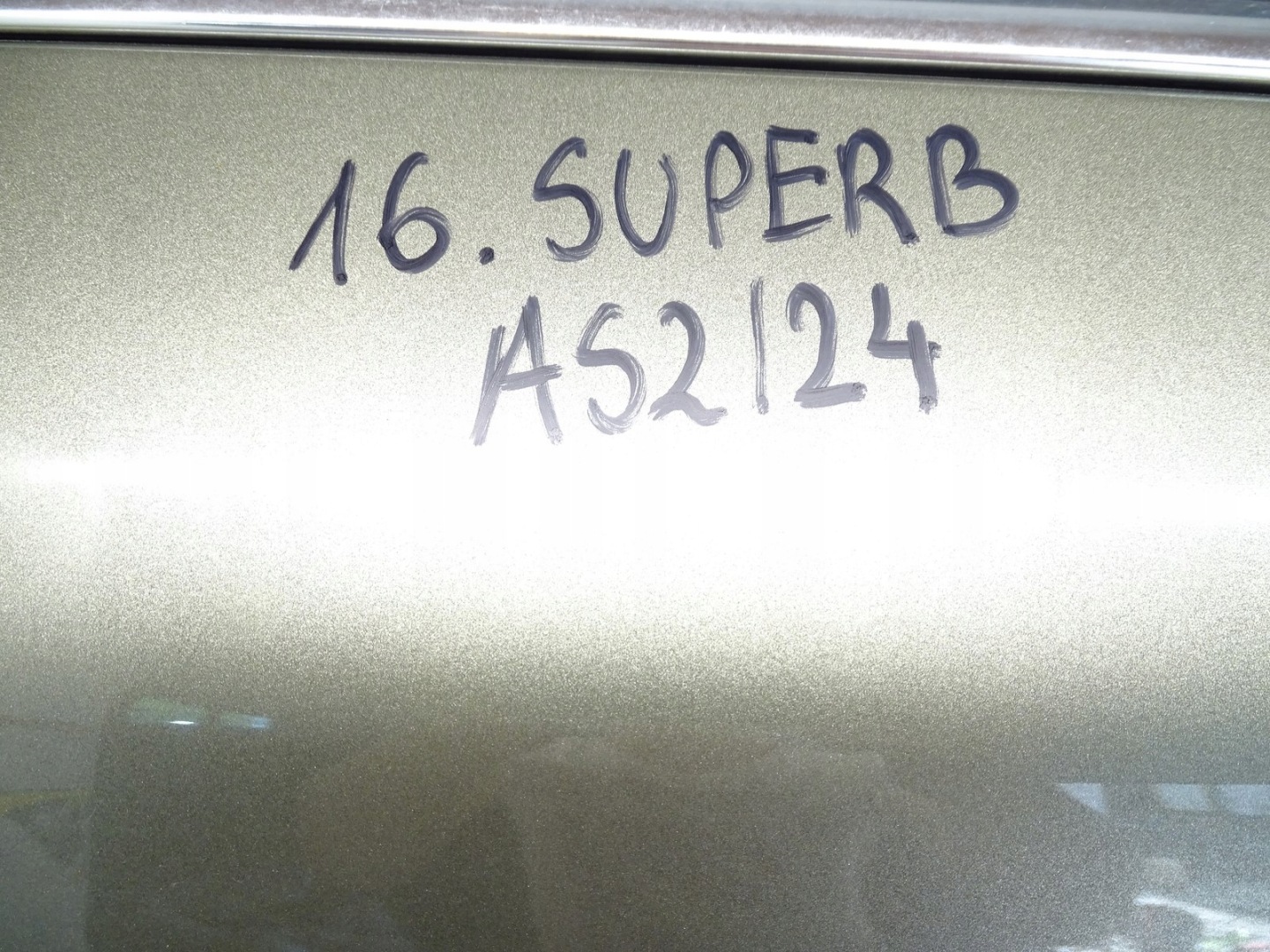 Skoda Superb 3U Tür Hinten Rechts Limousine Door Porta Porte - Thumbnail 7