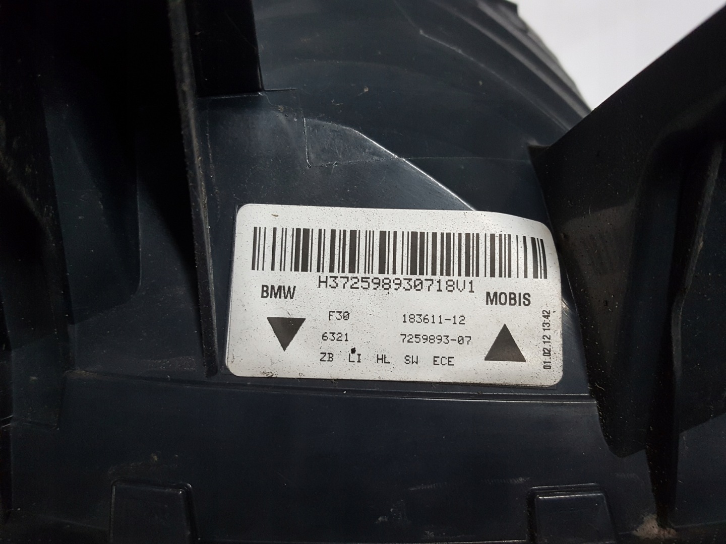 BMW 3 F30 Rückleuchte 7259893 Rearlamp - Thumbnail 6