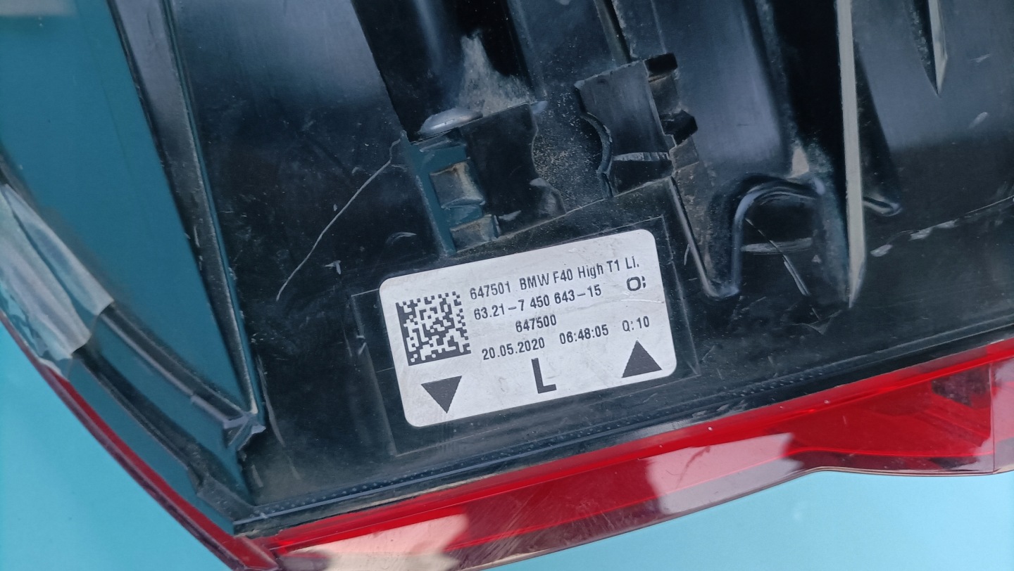 BMW 1 F40 Rückleuchte 7450643 Rearlamp - Thumbnail 7