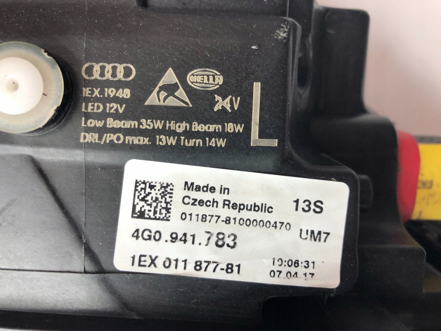 Frontscheinwerfer Audi A6 4G0941035 Matrix LED Links Scheinwerfer Headlight - Thumbnail 8