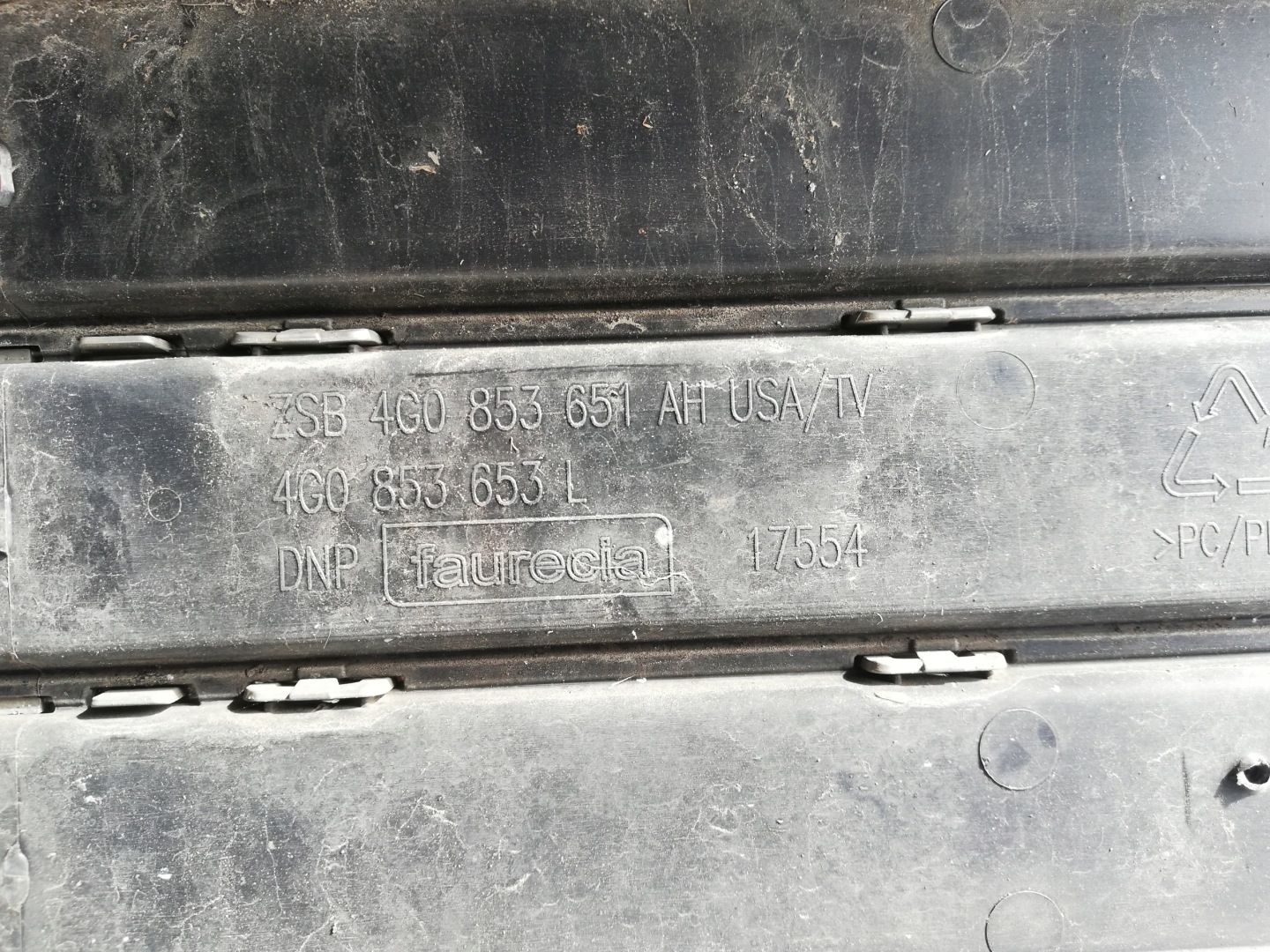 Audi A6 Kühlergrill FRONTGRILL Kühlergitter 4G0853651AG - Thumbnail 6