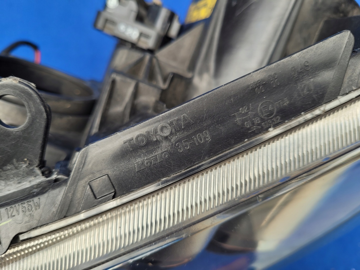 Frontscheinwerfer Toyota Avensis T25 Facelift Xenon Links Scheinwerfer Headlight - Thumbnail 11