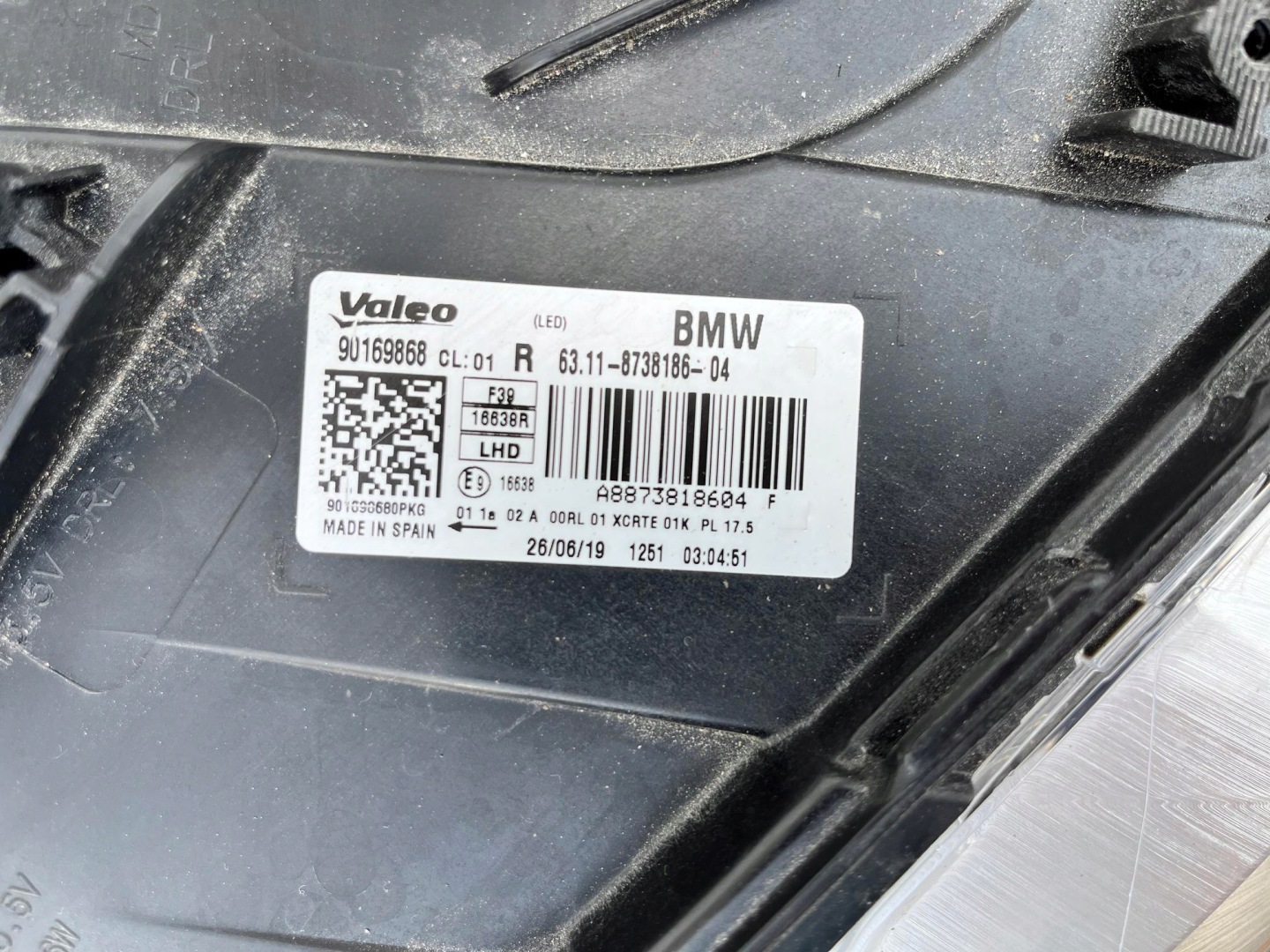 Frontscheinwerfer BMW X2 F39 8738186 LED Rechts Scheinwerfer Headlight - Thumbnail 8