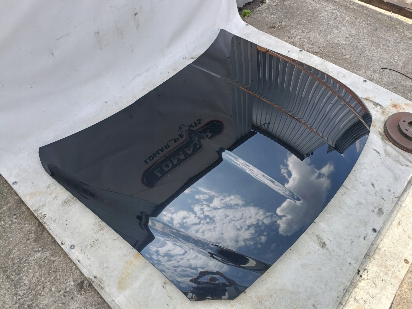 Motorhaube Jaguar XE X760 Bonnet ARXE16KOMPLE Hood - Thumbnail 4