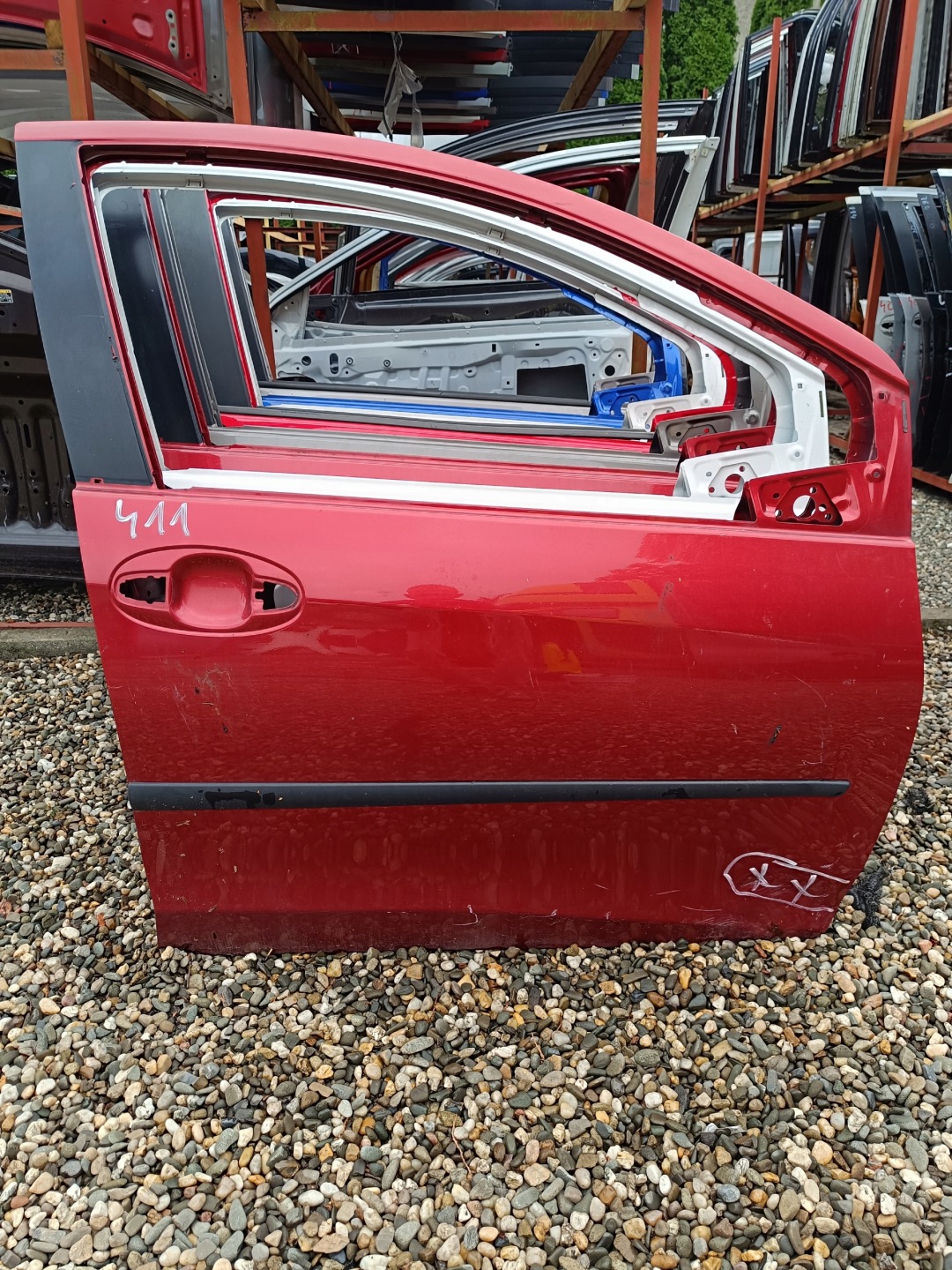 Toyota Yaris I P1 Tür Vorne Rechts Door Porta Porte - Thumbnail 1