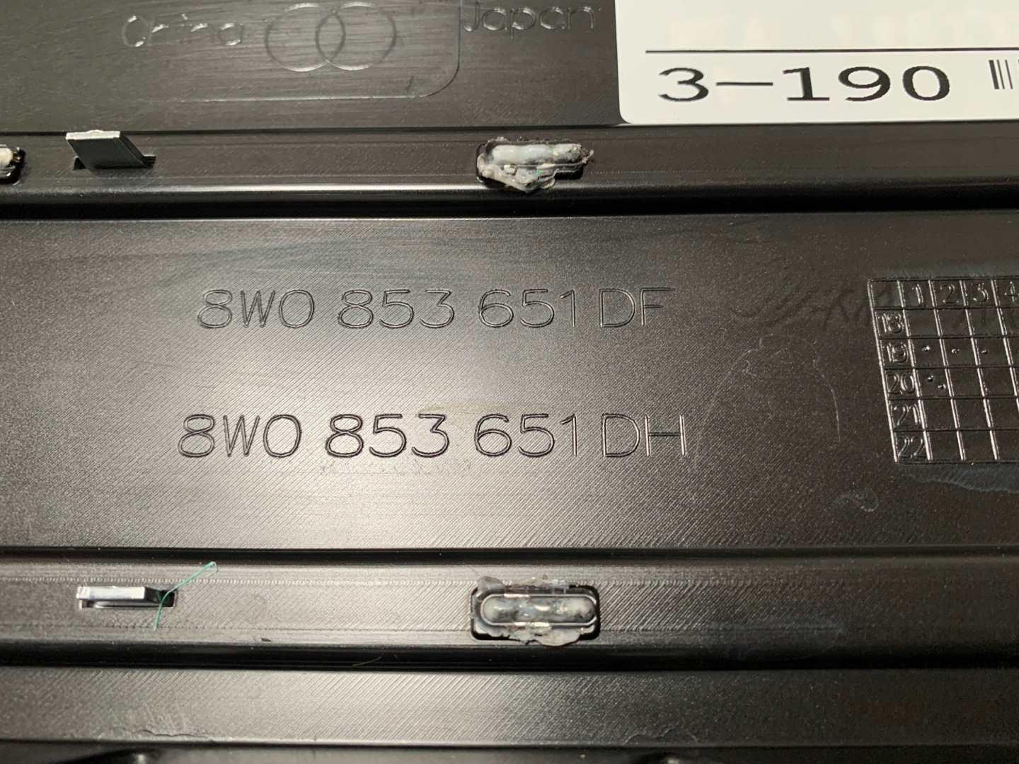 Audi A4 B9 Kühlergrill FRONTGRILL Kühlergitter 8W0853651DF - Thumbnail 7