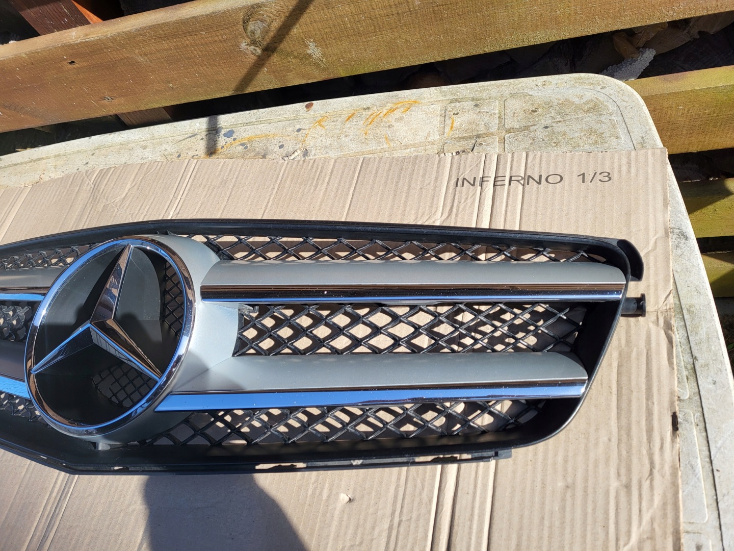 Mercedes-Benz C-Klasse W204 Kühlergrill FRONTGRILL Kühlergitter - Thumbnail 3