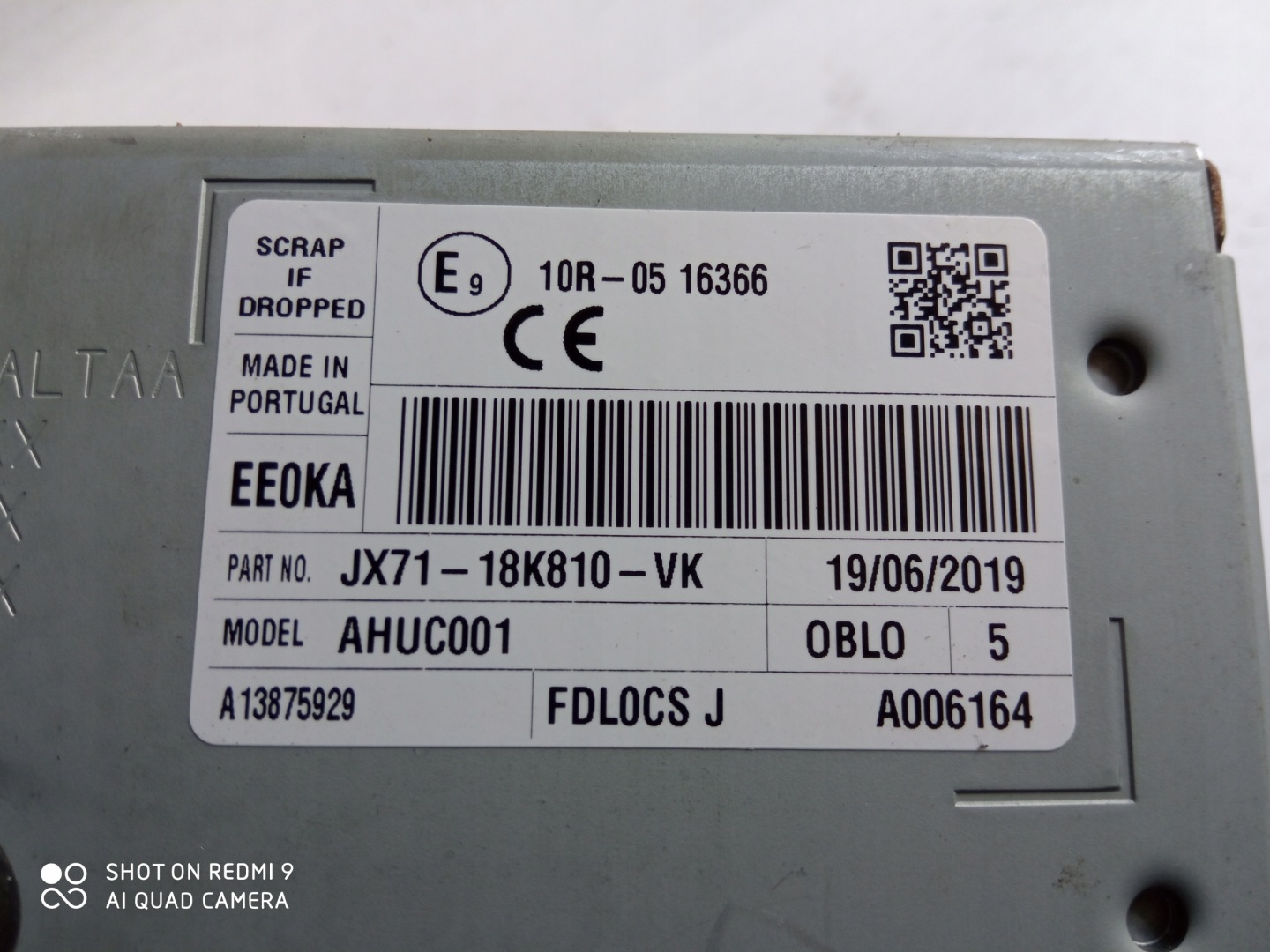Ford Focus IV Mk4 Navigation GPS Navi Radio JX7118K810 - Thumbnail 10