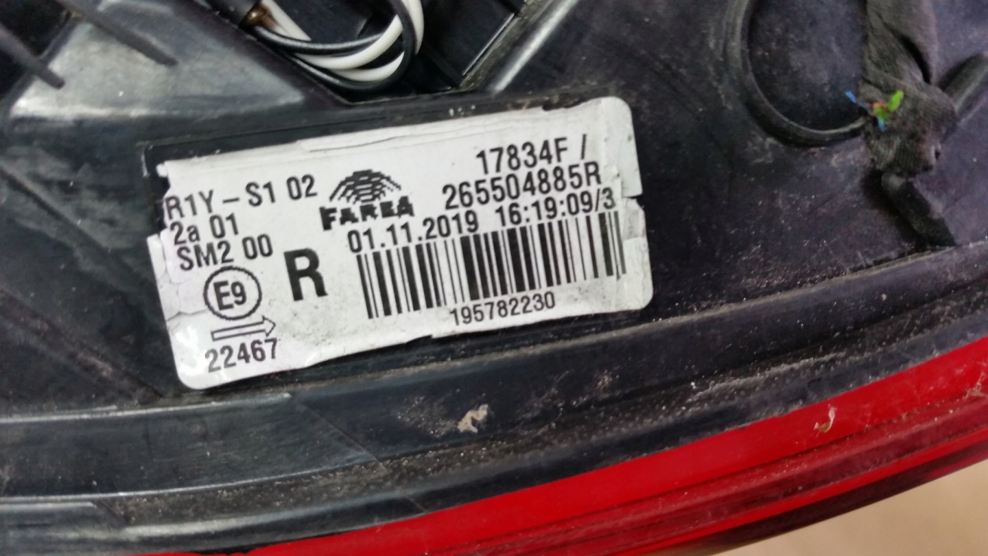 Renault Clio X98 Rückleuchte 265504885R Rearlamp - Thumbnail 5