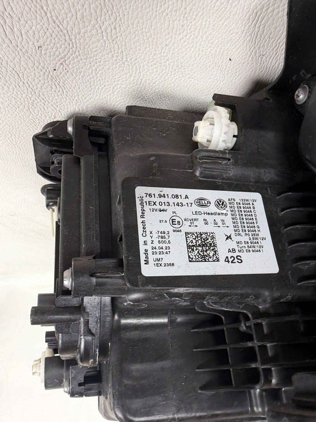 Frontscheinwerfer VW Touareg I 761941081A LED Links Scheinwerfer Headlight - Thumbnail 8