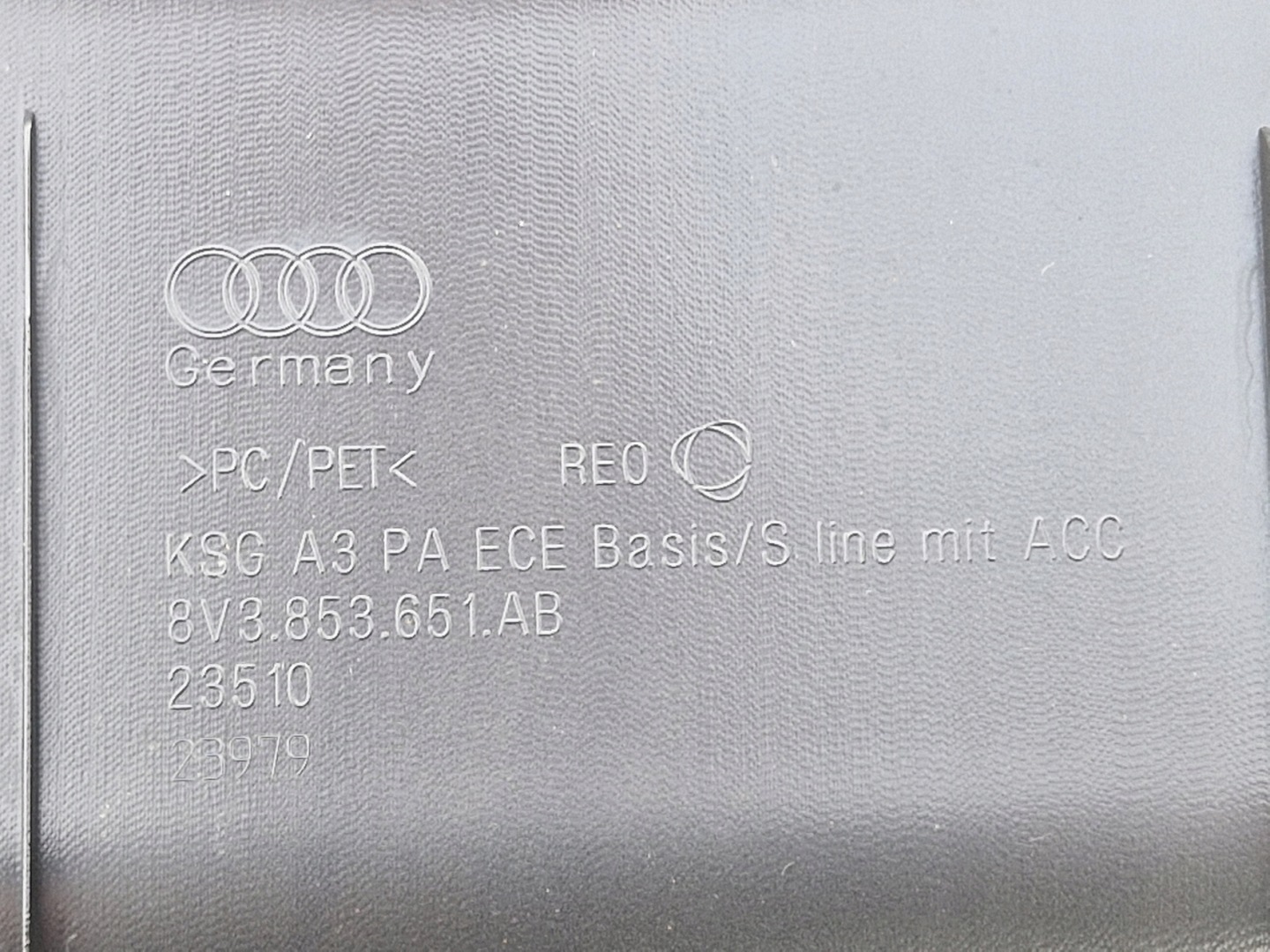 Audi A3 8V Kühlergrill FRONTGRILL Kühlergitter 8V3853651AB - Thumbnail 6