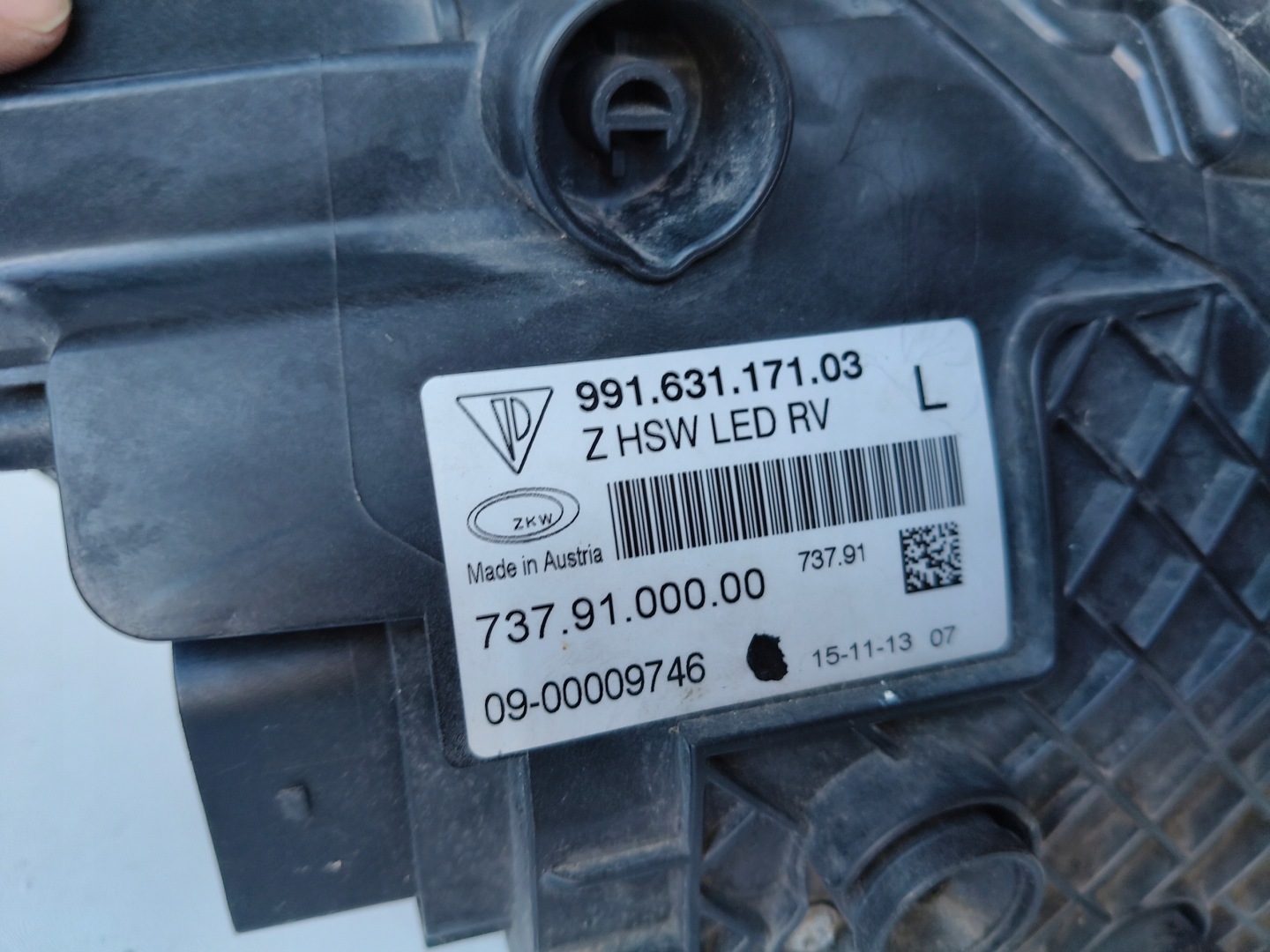 Frontscheinwerfer Porsche 911 991 99163117103 LED Links Scheinwerfer Headlight - Thumbnail 12