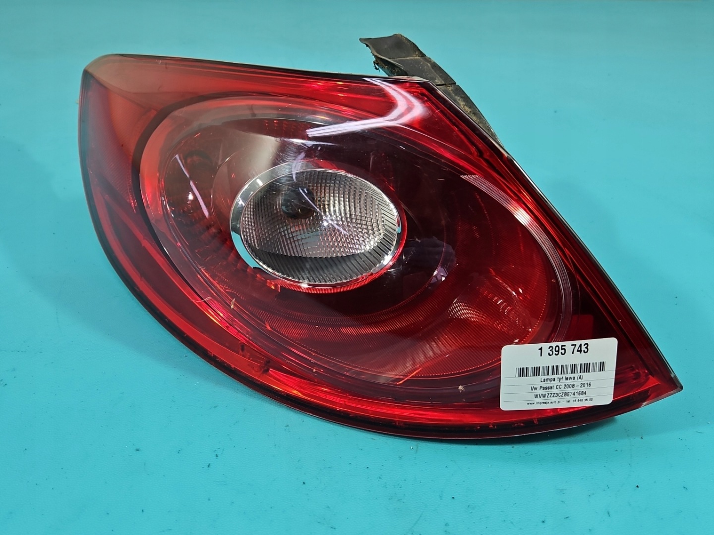 VW Passat B7 Rückleuchte Rearlamp - Thumbnail 1