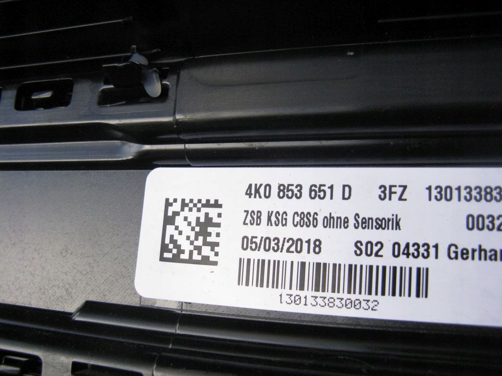 Audi 4K0 Kühlergrill FRONTGRILL Kühlergitter 4K0853653DK - Thumbnail 10