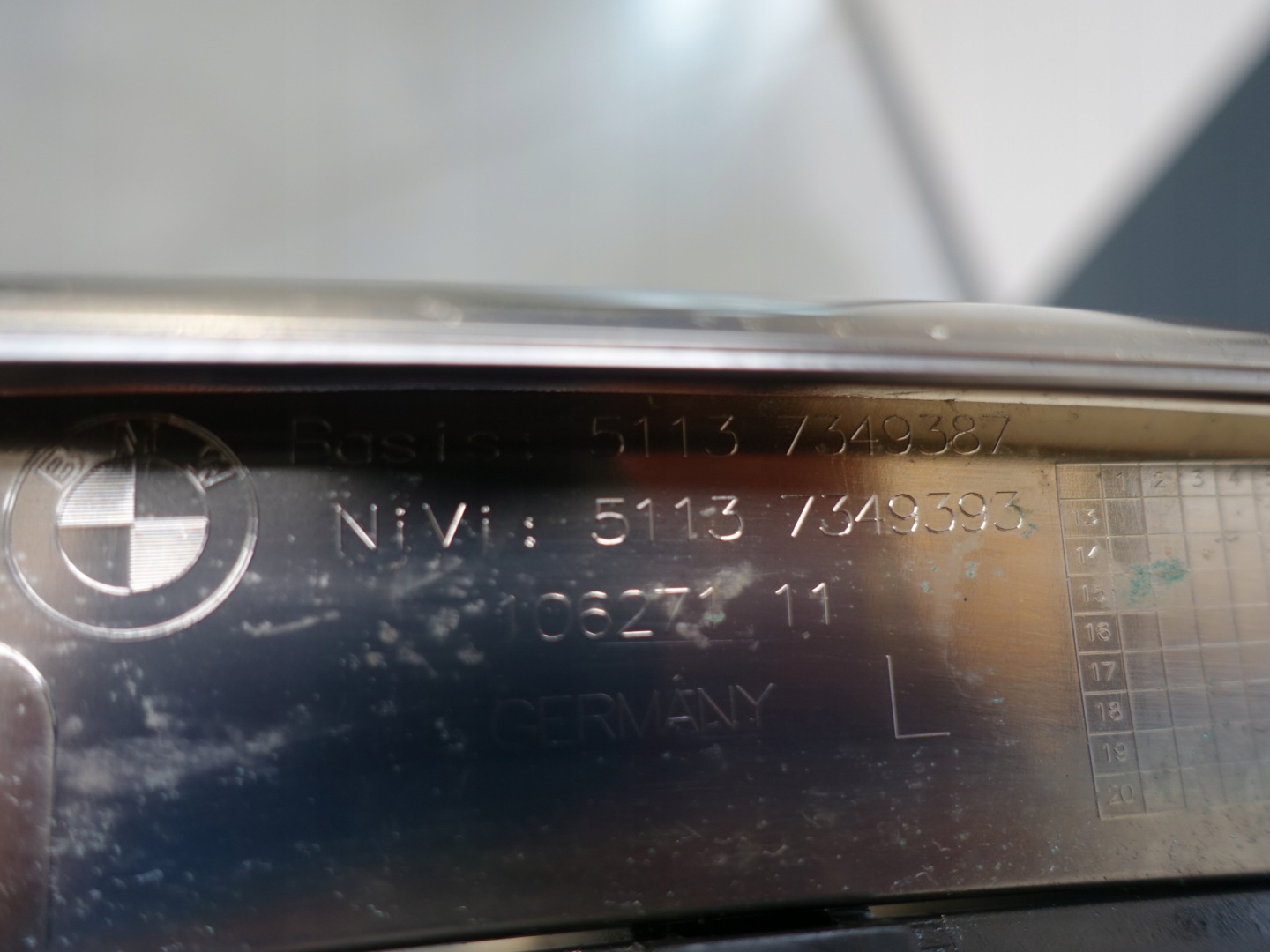 BMW X6 F16 Kühlergrill FRONTGRILL Kühlergitter 3734939 - Thumbnail 10