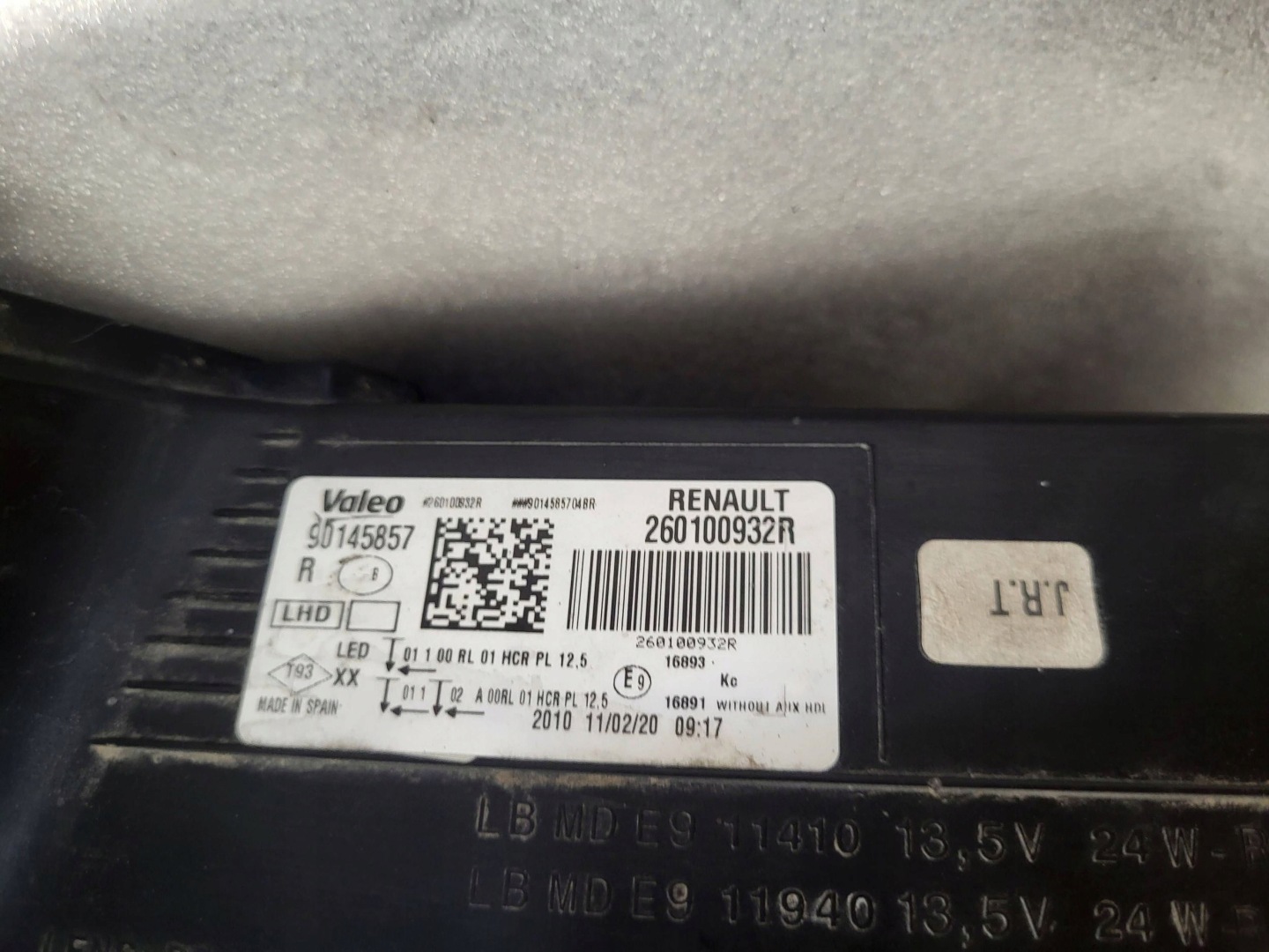 Frontscheinwerfer Renault Mégane I BA.. 260606202R LED Links Headlight - Thumbnail 8