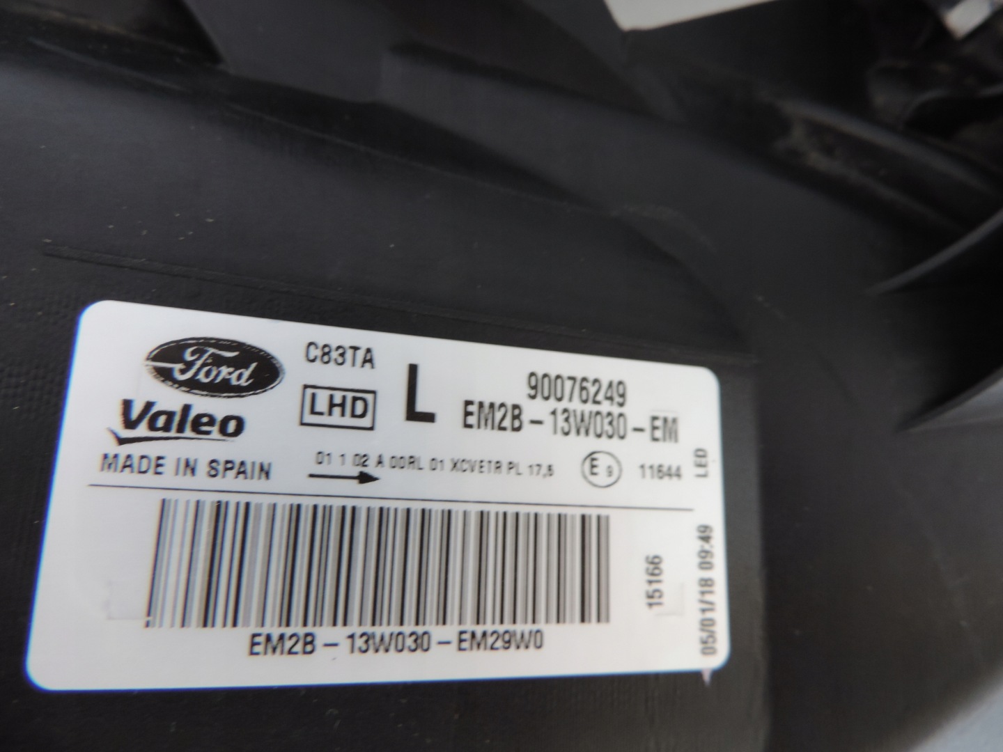 Frontscheinwerfer Ford S-MAX II Mk2 EM2B13W030EN LED Links Headlight - Thumbnail 12
