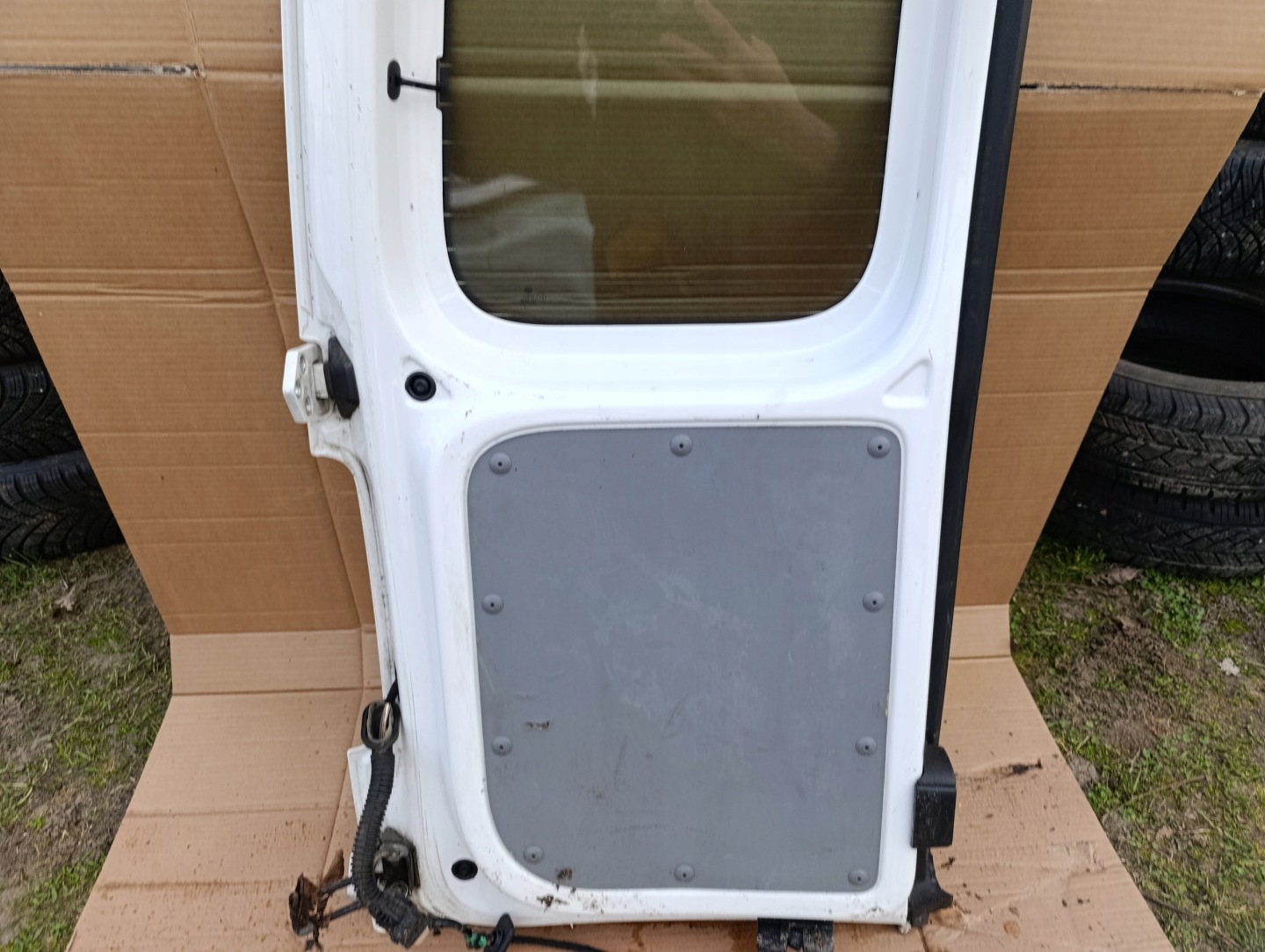 VW Caddy Tür Hinten Rechts Door Porta Porte - Thumbnail 10