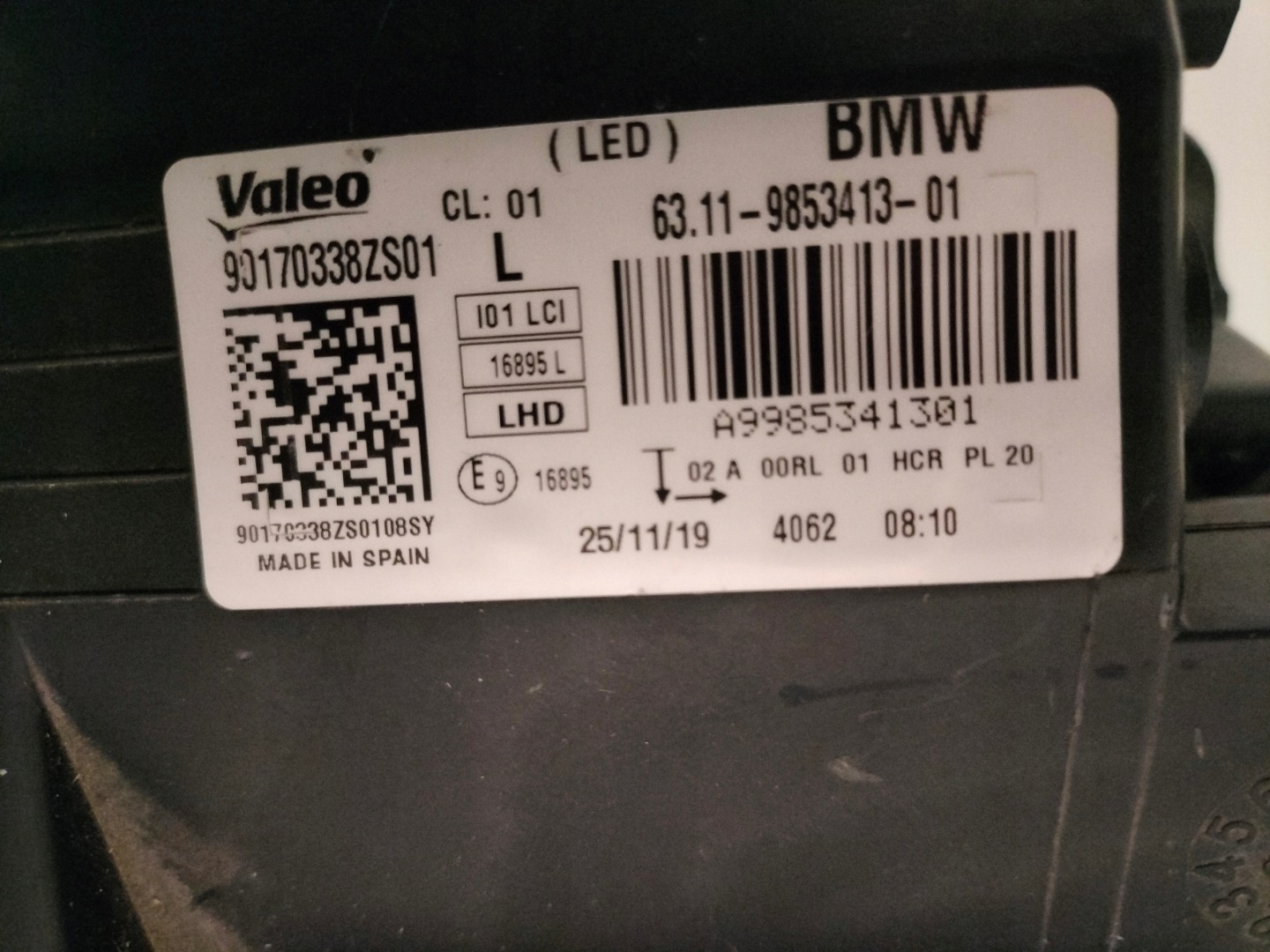 Frontscheinwerfer BMW i3 I01 9853413 Facelift LED Links Scheinwerfer Headlight - Thumbnail 6