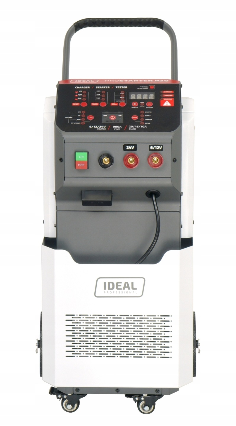 PROSTOWNIK Z ROZRUCHEM IDEAL PROSTARTER 920 WET AGM GEL MF EFB LiFePO4 230V 