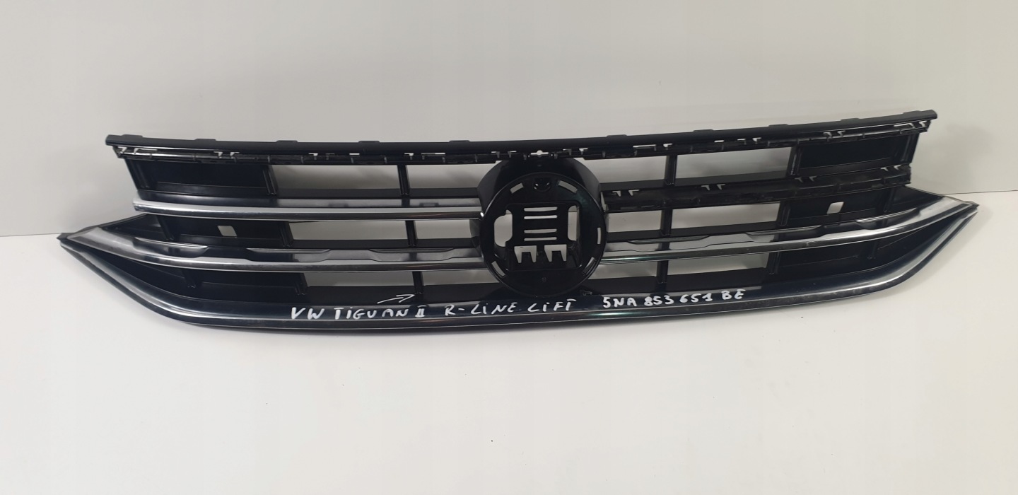 VW Tiguan Kühlergrill FRONTGRILL Kühlergitter 5NA853651BE - Thumbnail 1
