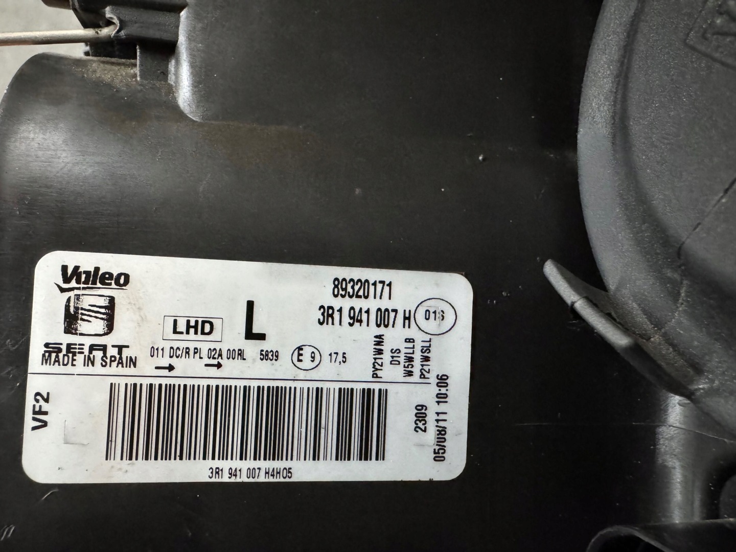Frontscheinwerfer SEAT Exeo 3R1 3R1941008E Bi-Xenon Links Scheinwerfer Headlight - Thumbnail 7
