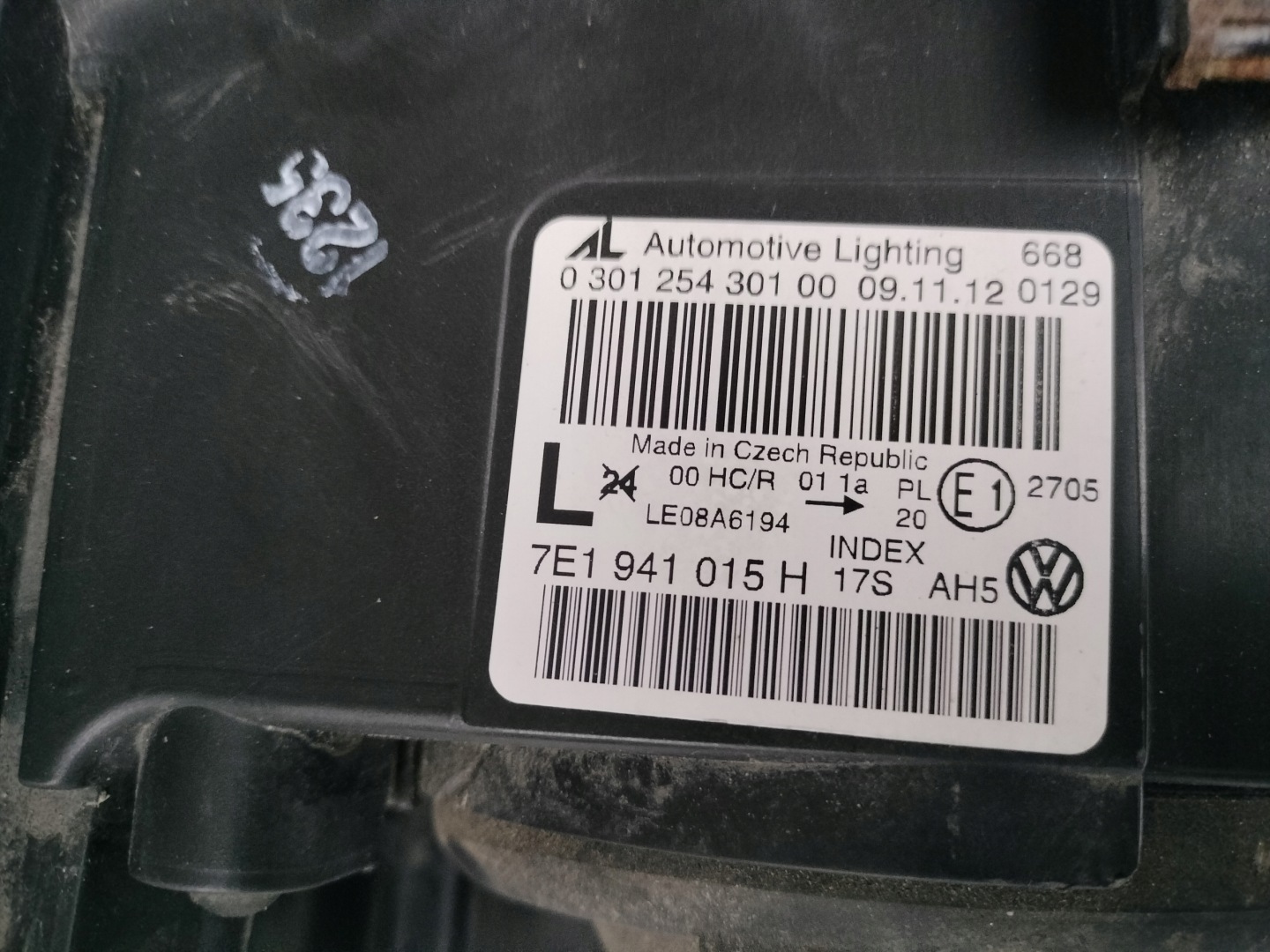Frontscheinwerfer VW Transporter T5 7E1941015HL LED Links Scheinwerfer Headlight - Thumbnail 8