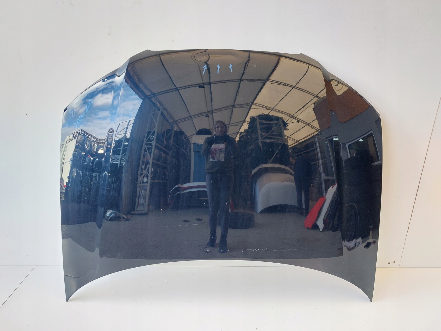 Motorhaube Audi A3 8P Bonnet Hood - Thumbnail 1