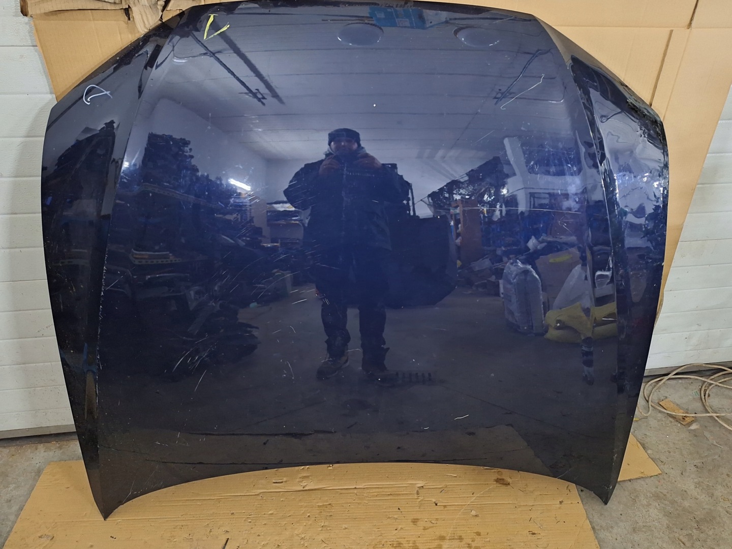 Motorhaube Audi A6 Bonnet 4K0823029B Hood - Thumbnail 1