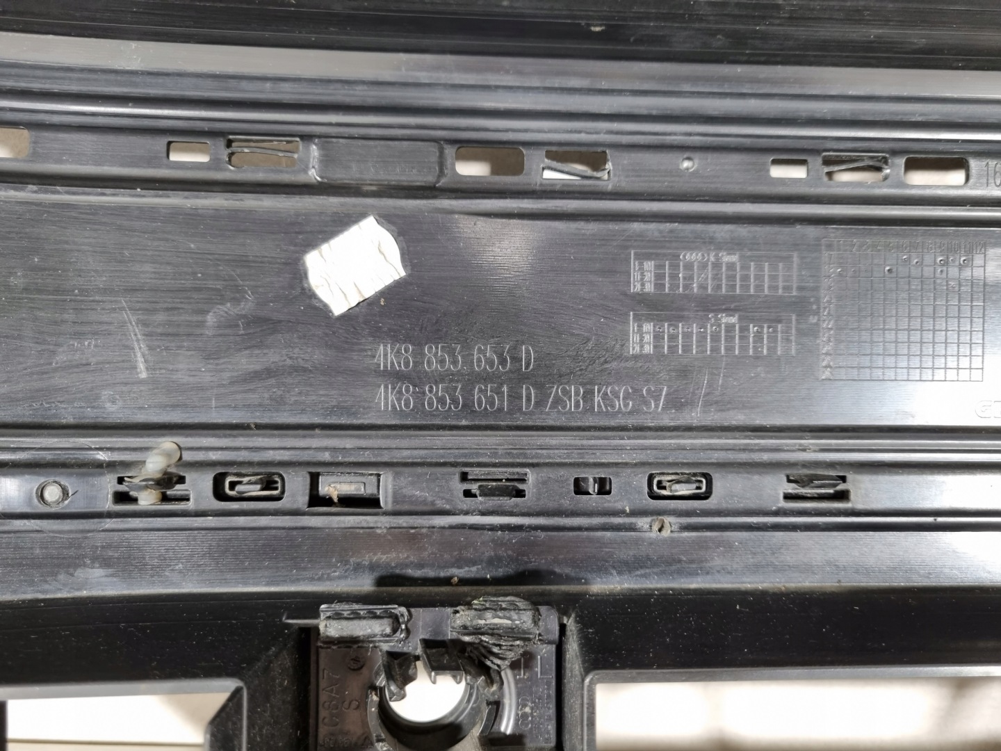 Audi A7 Kühlergrill FRONTGRILL Kühlergitter 4K8853653D - Thumbnail 11