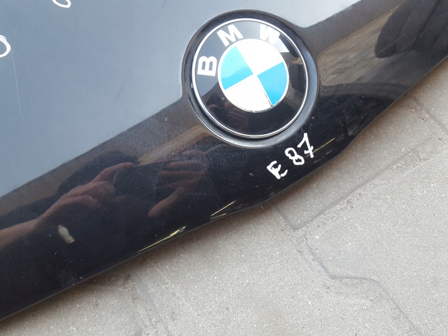 Motorhaube BMW 1 E81 Bonnet Hood - Thumbnail 5
